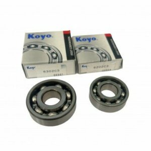 Kit Cuscinetti Koyo 6202C3 - 6302C3 per carter Simonini 4P Moped