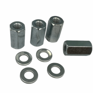 SET COLONNETTE DI TESTA CON RONDELLE. ( 4 )