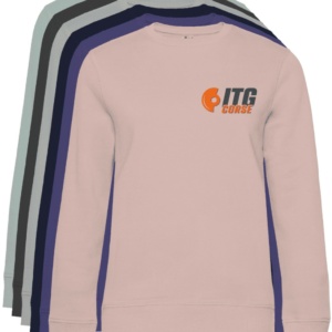 Felpa King Girocollo Donna ITG Corse