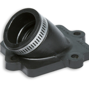 Collettore RACING Ø 22 - 28 e lunghezza 29 inclinato in NBR per motori Yamaha - MBK - Minarelli orizzontali 2T 50 cc